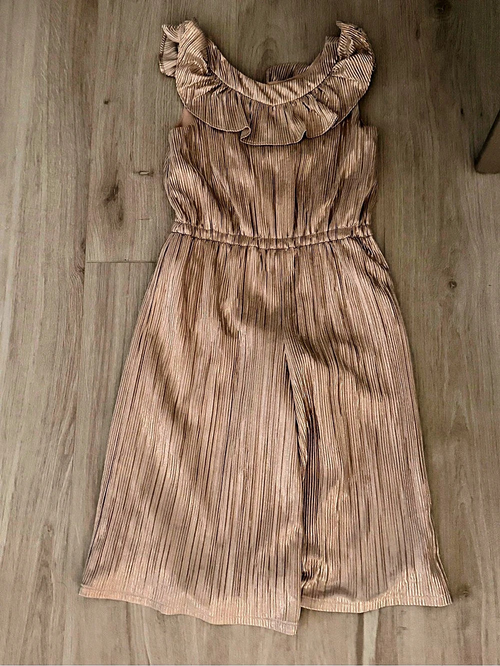 Kids Gold Romper - Like New - Picture 2 of 4
